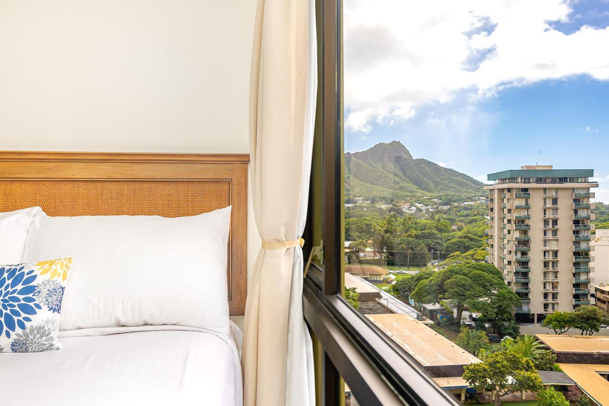 דירות הונולולו Cozy & Diamond Head View At Waikiki With Parking מראה חיצוני תמונה